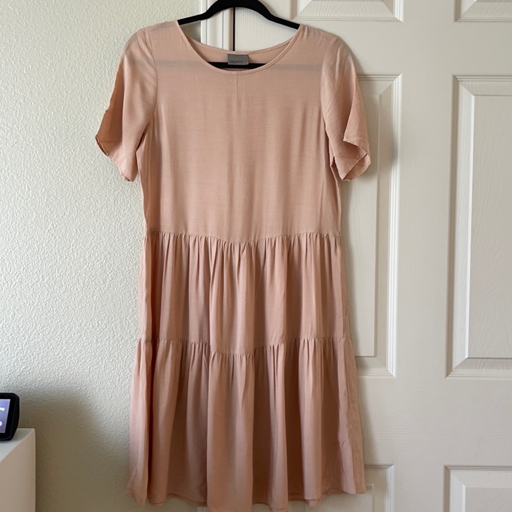 ASOS peach dress
